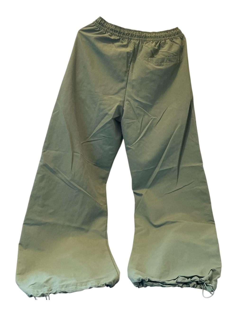 Nike Olive Green Drawstring Hem Track Pants - Picture 3 of 8